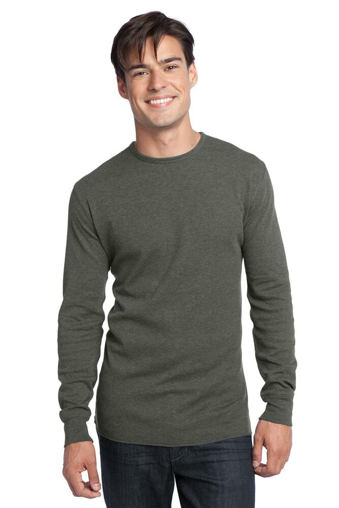 district dt118 young mens long sleeve thermal Front Fullsize