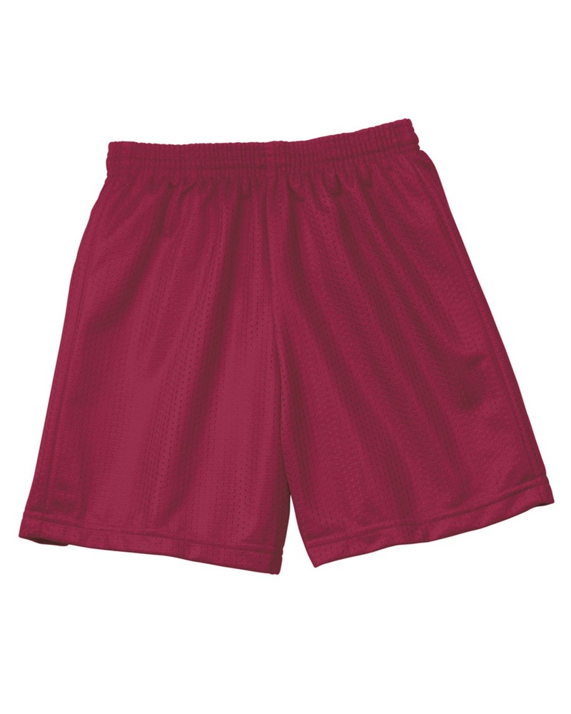 A4 NB5301 Youth Six Inch Inseam Mesh Short Front Fullsize"