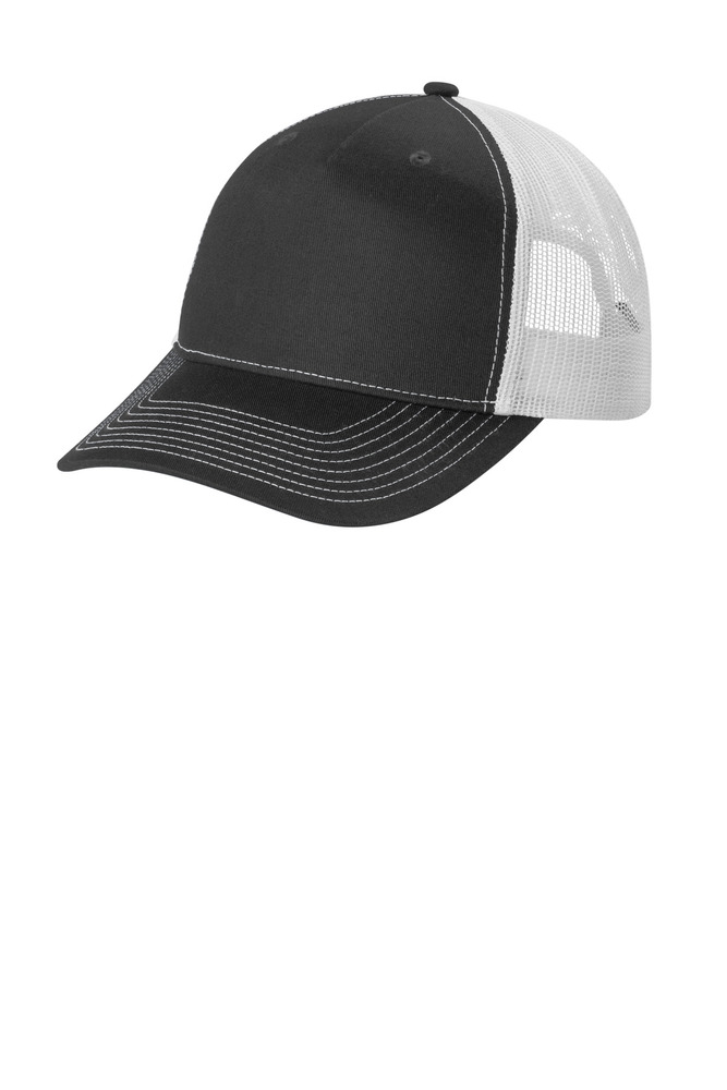 Port Authority C115 Snapback Five-Panel Trucker Cap Front Fullsize"