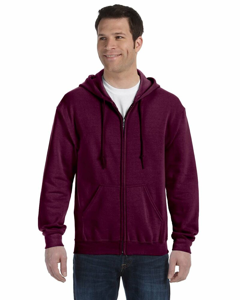 Gildan G186 Heavy Blend™ Full-Zip Hoodie Front Fullsize"