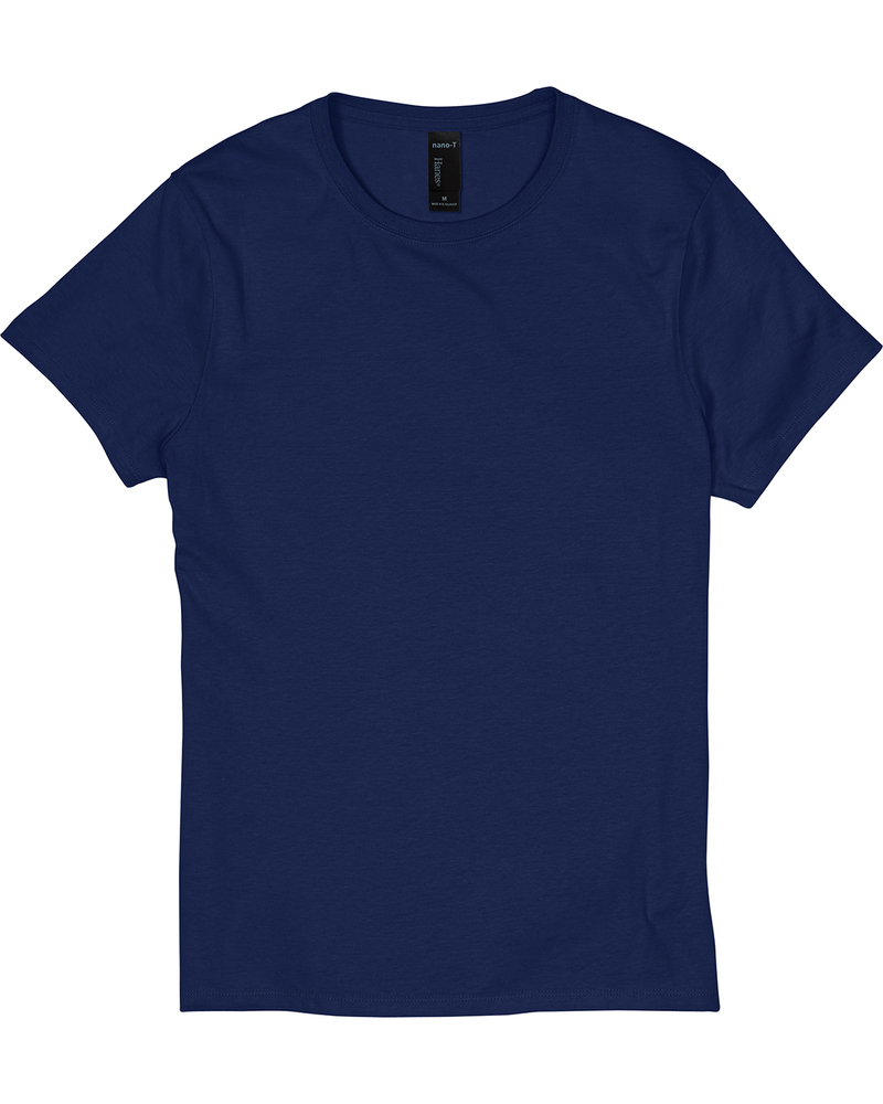 hanes sl04 ladies nano-t ® cotton t-shirt Front Fullsize