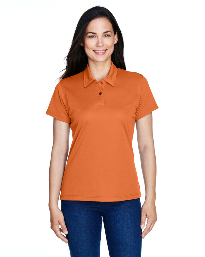 team 365 tt21w ladies' command snag protection polo Front Fullsize