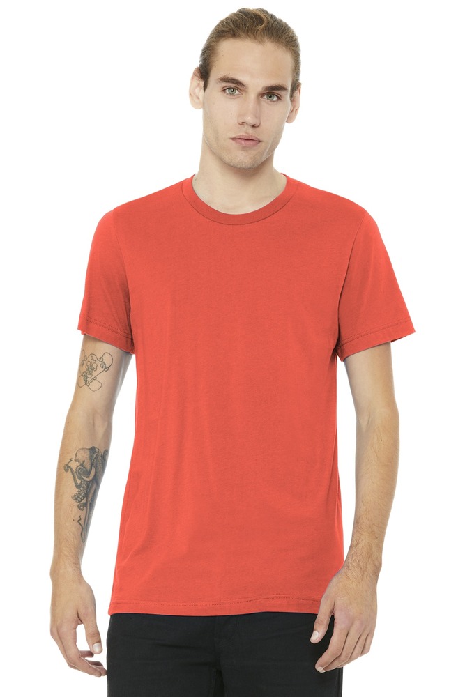 bella + canvas 3001c unisex jersey t-shirt Front Fullsize