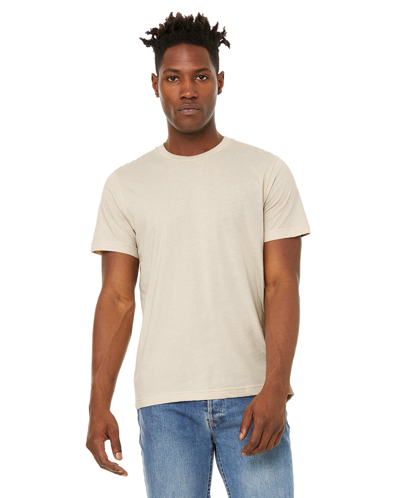 bella + canvas 3301c unisex sueded t-shirt Front Fullsize