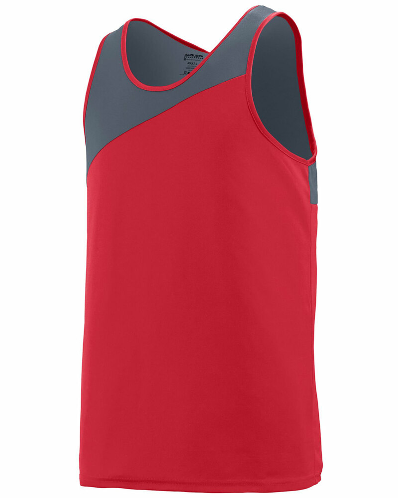 augusta sportswear ag352 unisex accelerate track & field jersey Front Fullsize