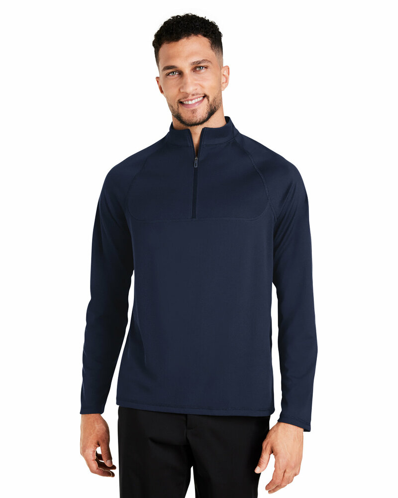 north end ne410 men's revive coolcore® quarter-zip Front Fullsize