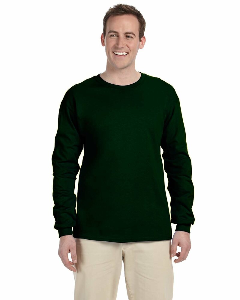 Gildan G240 100% Cotton Long Sleeve T-Shirt Front Fullsize"