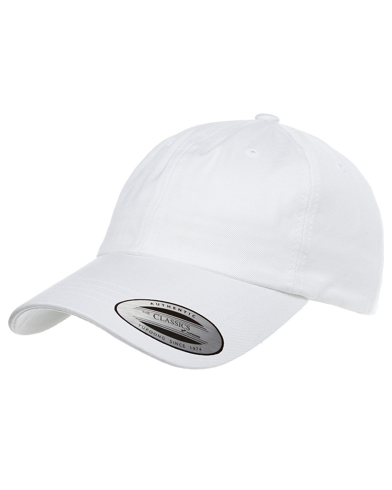yupoong 6245cm adult low-profile cotton twill dad cap Front Fullsize