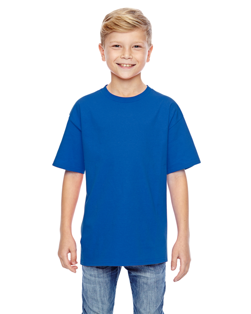 Hanes 498Y Perfect-T Youth T-Shirt Front Fullsize"