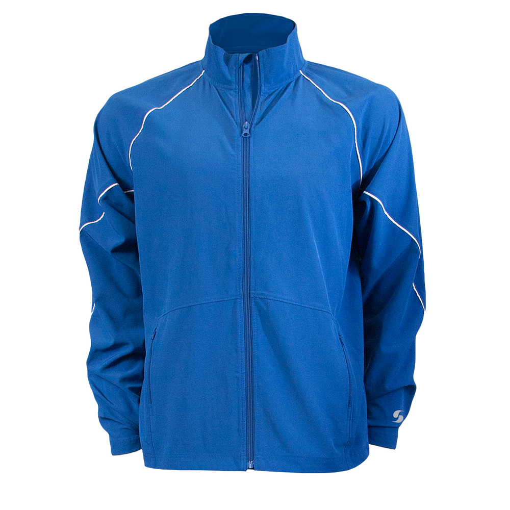 soffe s1026yp youth game time warm up jacket Front Fullsize
