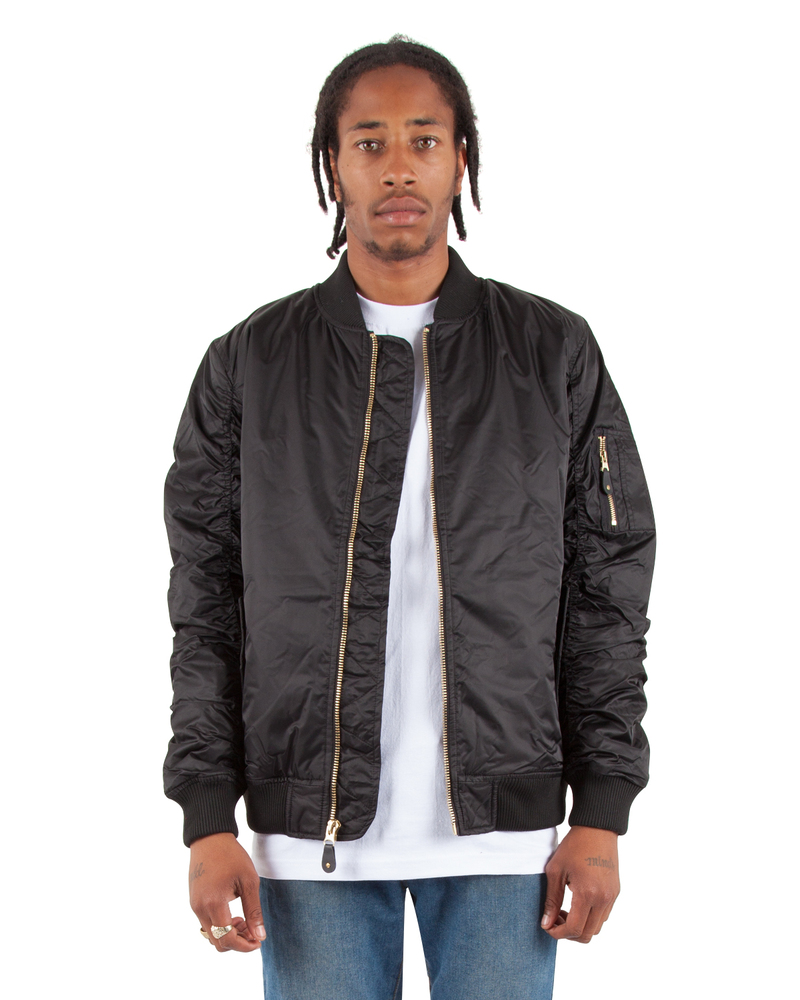 shaka wear shbj adult bomber jacket Front Fullsize