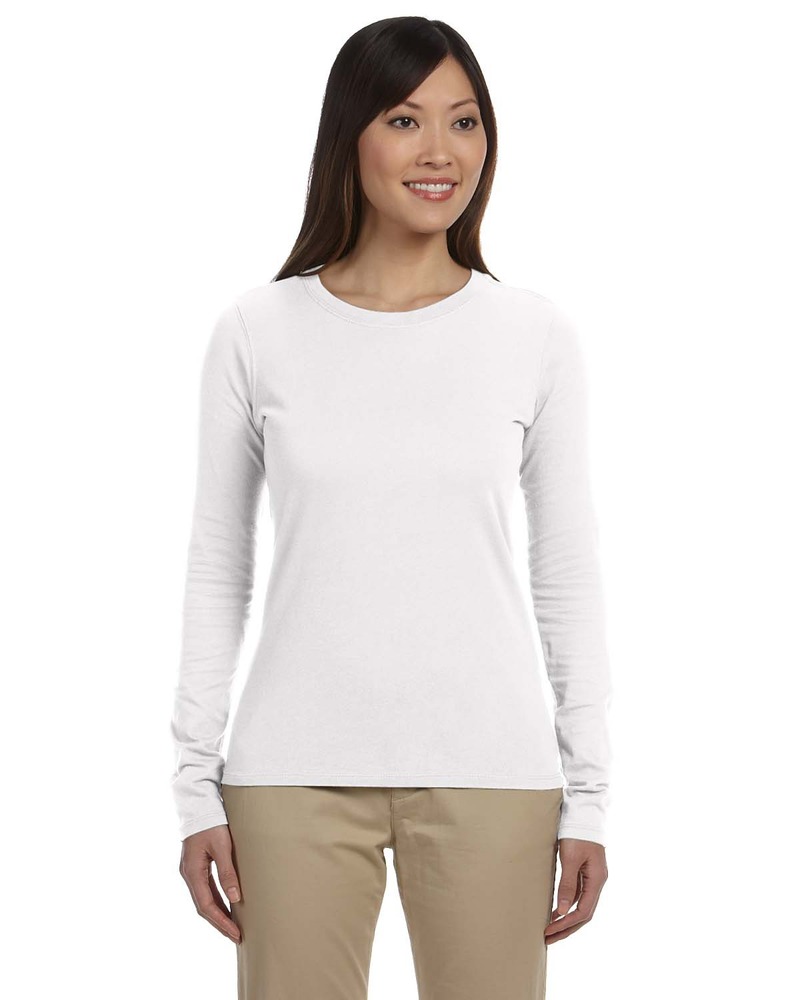 econscious ec3500 ladies' classic long-sleeve t-shirt Front Fullsize