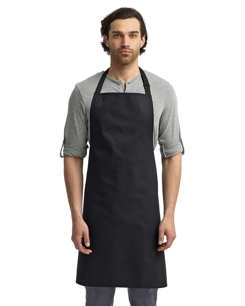 Artisan Collection by Reprime RP150 Unisex "Colours" Sustainable Bib Apron Front Fullsize"