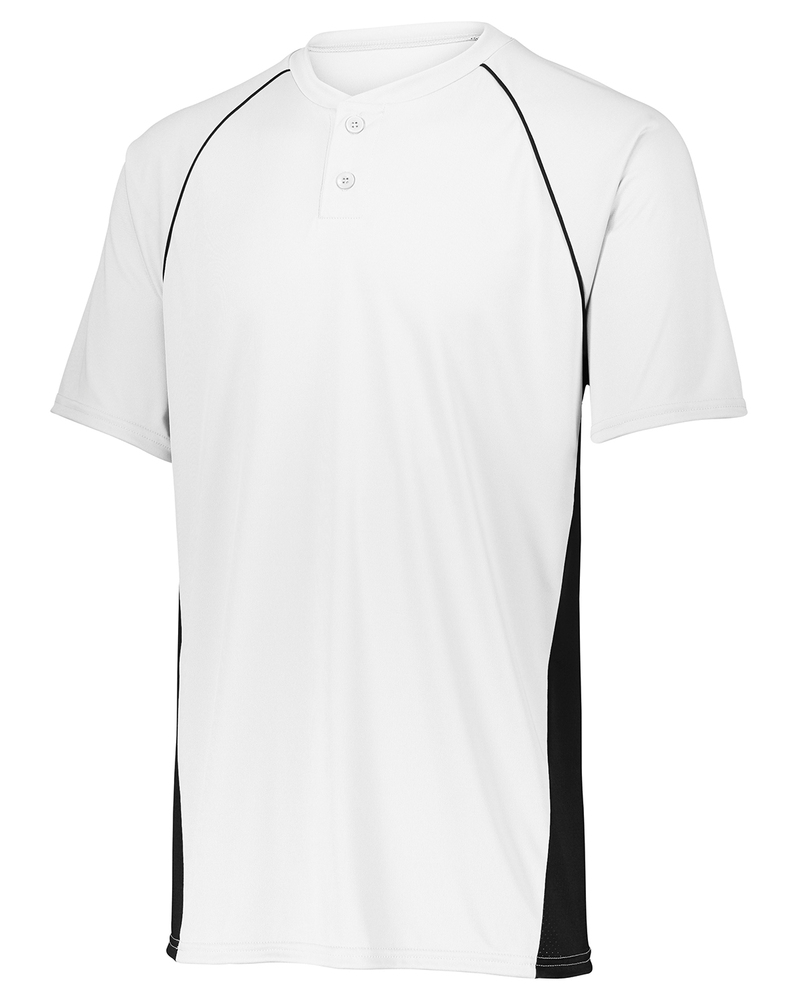 augusta sportswear a1561 youth true hue technology limit baseball/softball jersey Front Fullsize
