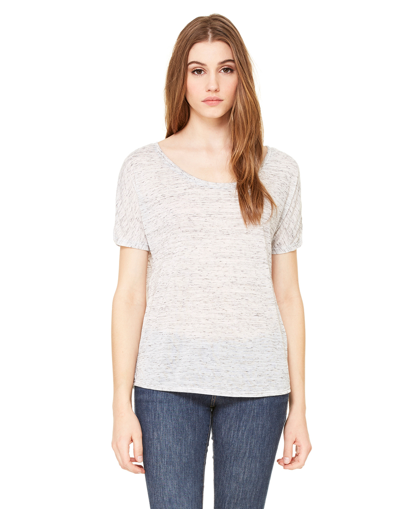 bella + canvas 8816 women's slouchy t-shirt Front Fullsize