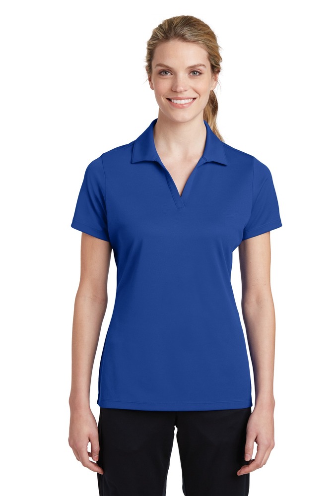 Sport-Tek LST640 Ladies PosiCharge ® RacerMesh ® Polo Front Fullsize"