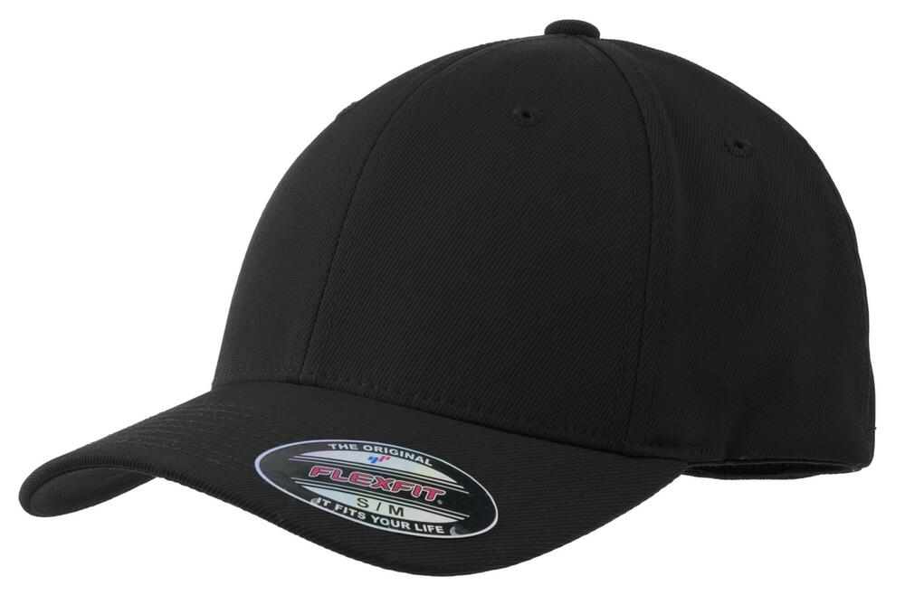 sport-tek stc17 flexfit ® performance solid cap Front Fullsize