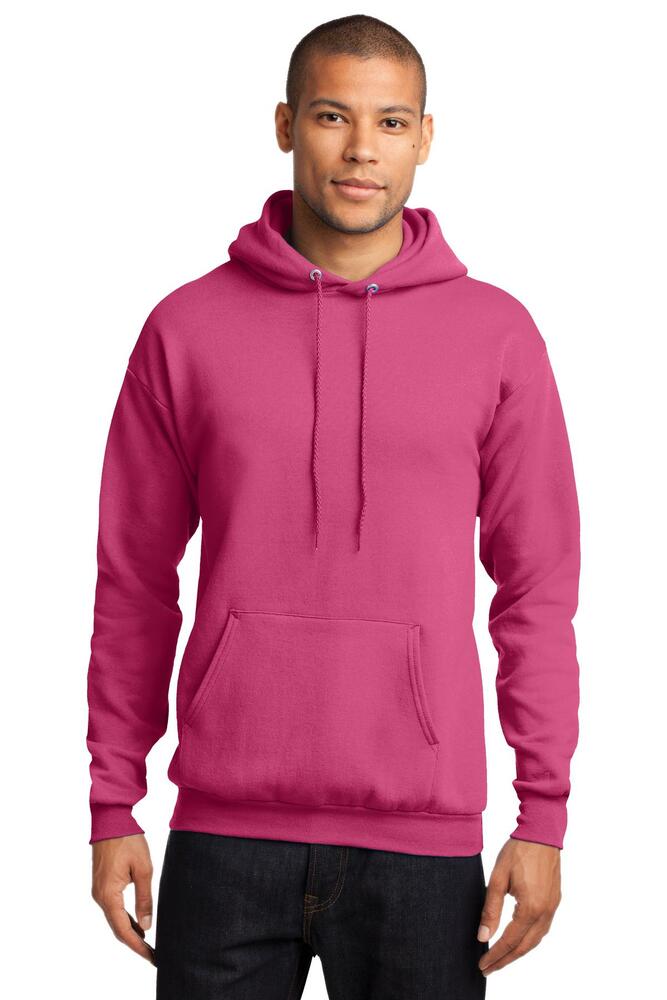 port & company pc78h core fleece pullover hooded sweatshirt Front Fullsize