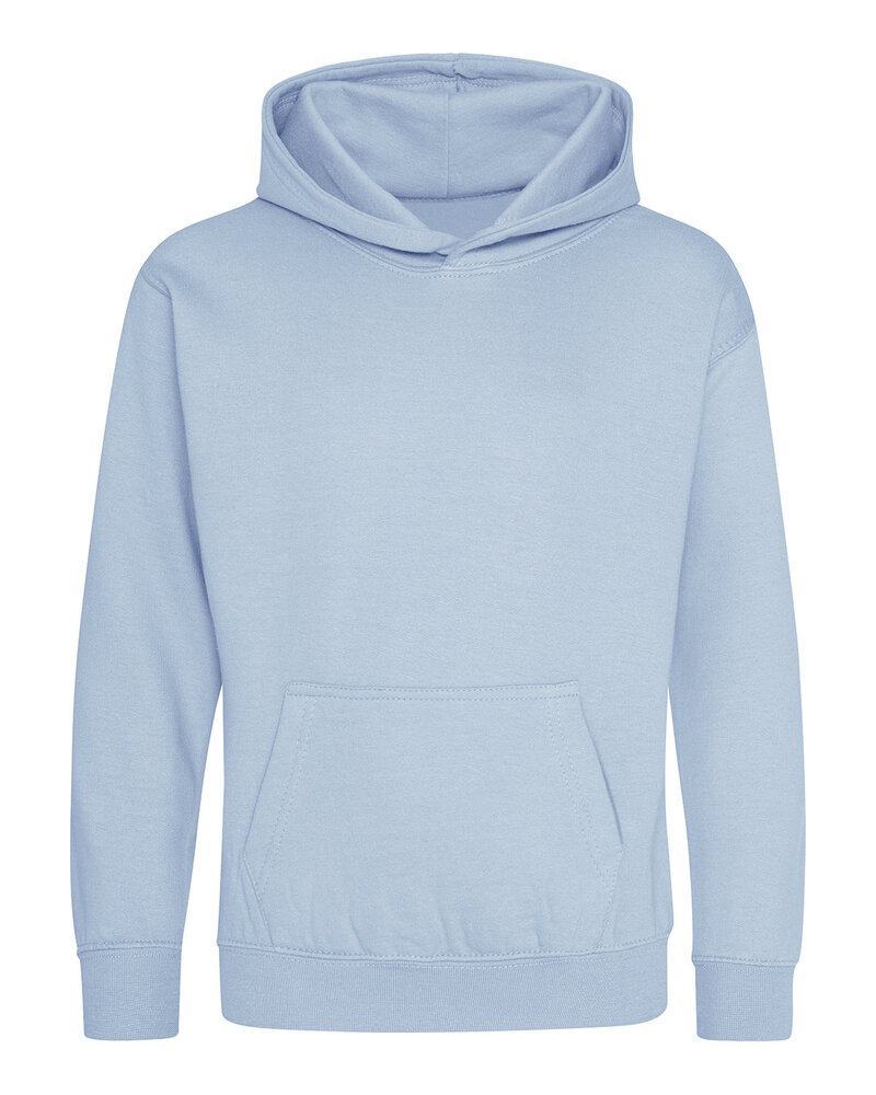 Just Hoods By AWDis JHY001 Youth Midweight College Hooded Sweatshirt Front Fullsize"