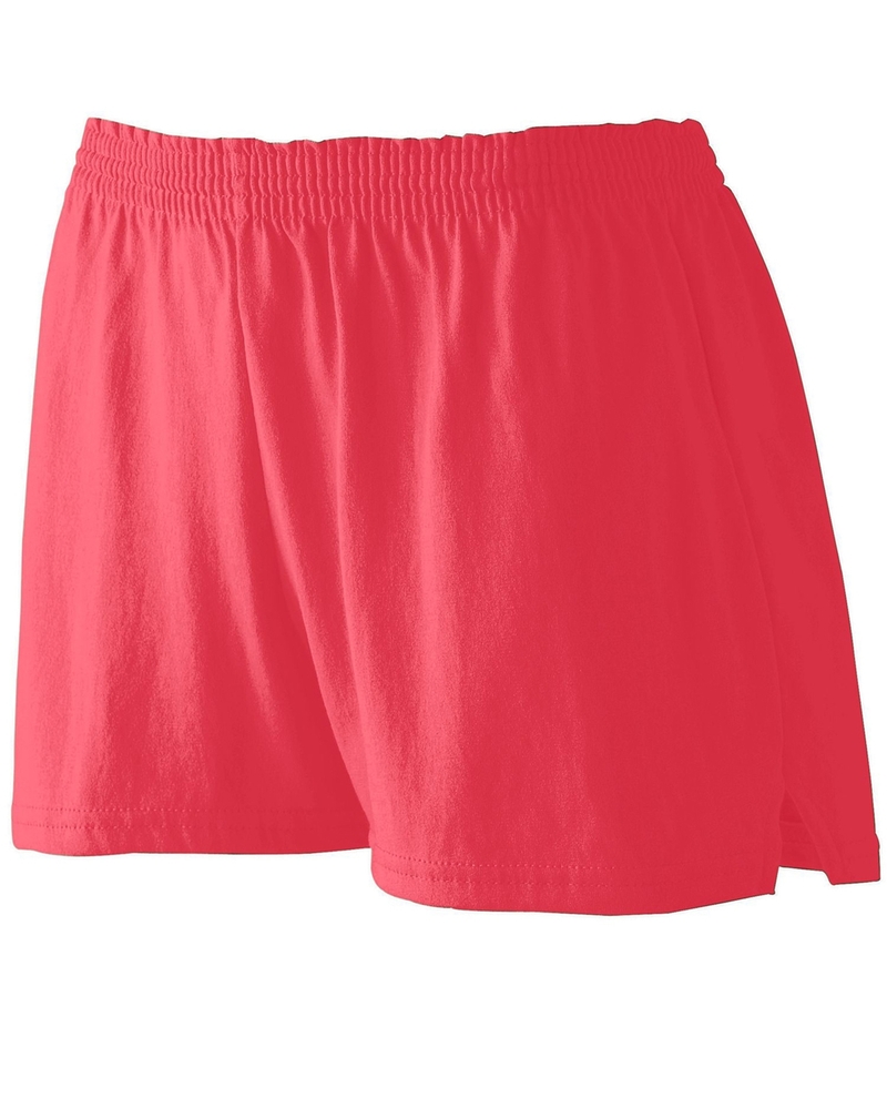 Augusta Sportswear 988 Girls Jersey Shorts Front Fullsize"