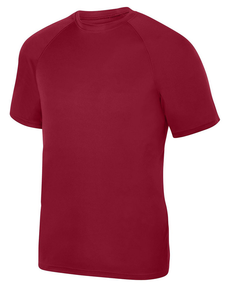 Augusta Sportswear 2791 Youth  Attain Wicking Raglan Sleeve Tee Front Fullsize"