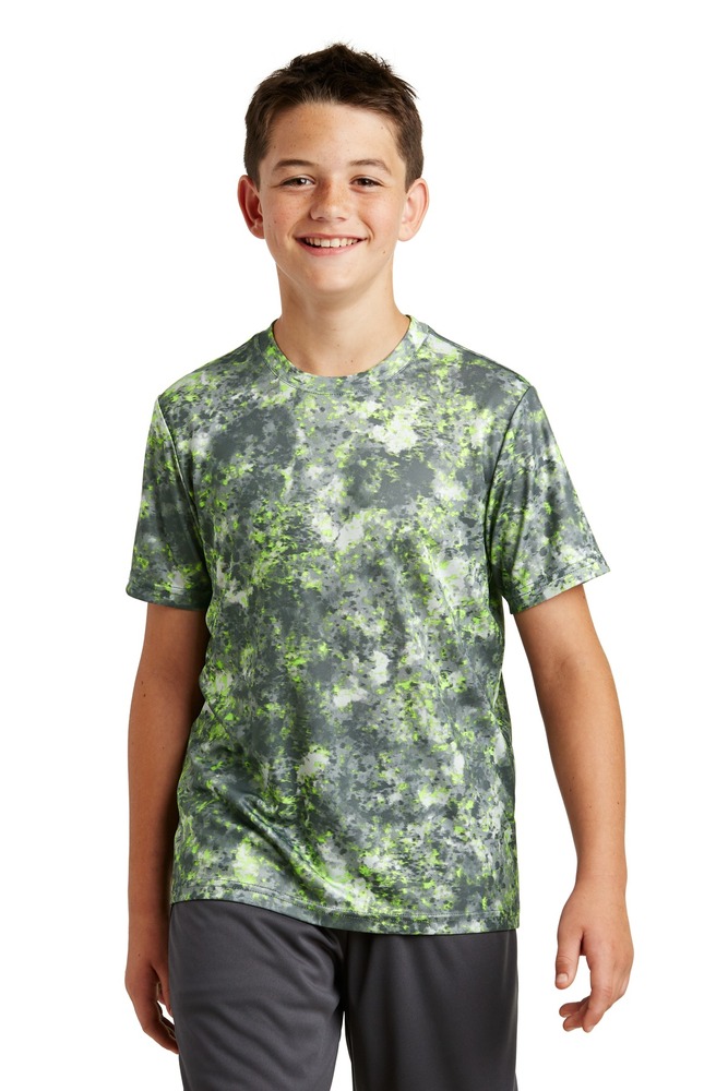 Sport-Tek YST330 Youth Mineral Freeze Tee Front Fullsize"