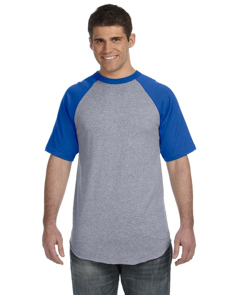 Augusta Sportswear 423 Baseball Short Sleeve Tee 2.0 Front Fullsize"