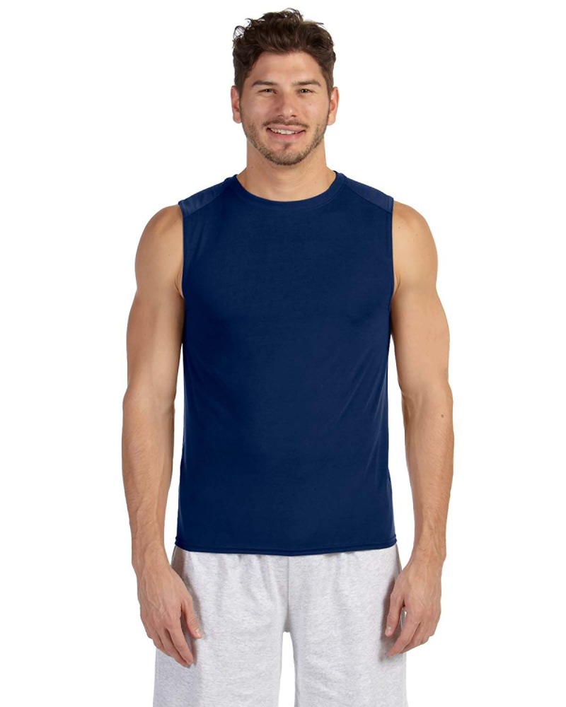 gildan g427 adult performance® adult sleeveless t-shirt Front Fullsize