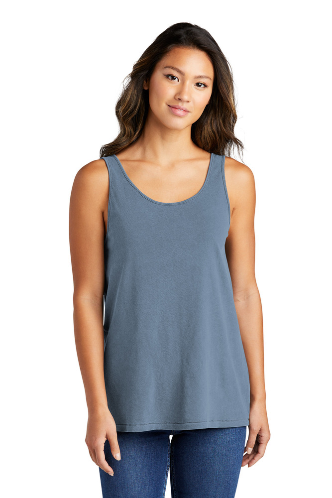 Port & Company LPC099TT Ladies Beach Wash ® Garment-Dyed Tank Front Fullsize"