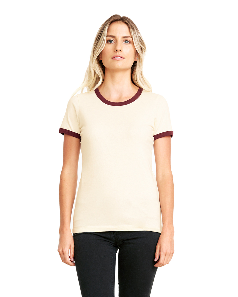 Next Level 3904 | Ladies' Ringer T-Shirt | ShirtSpace
