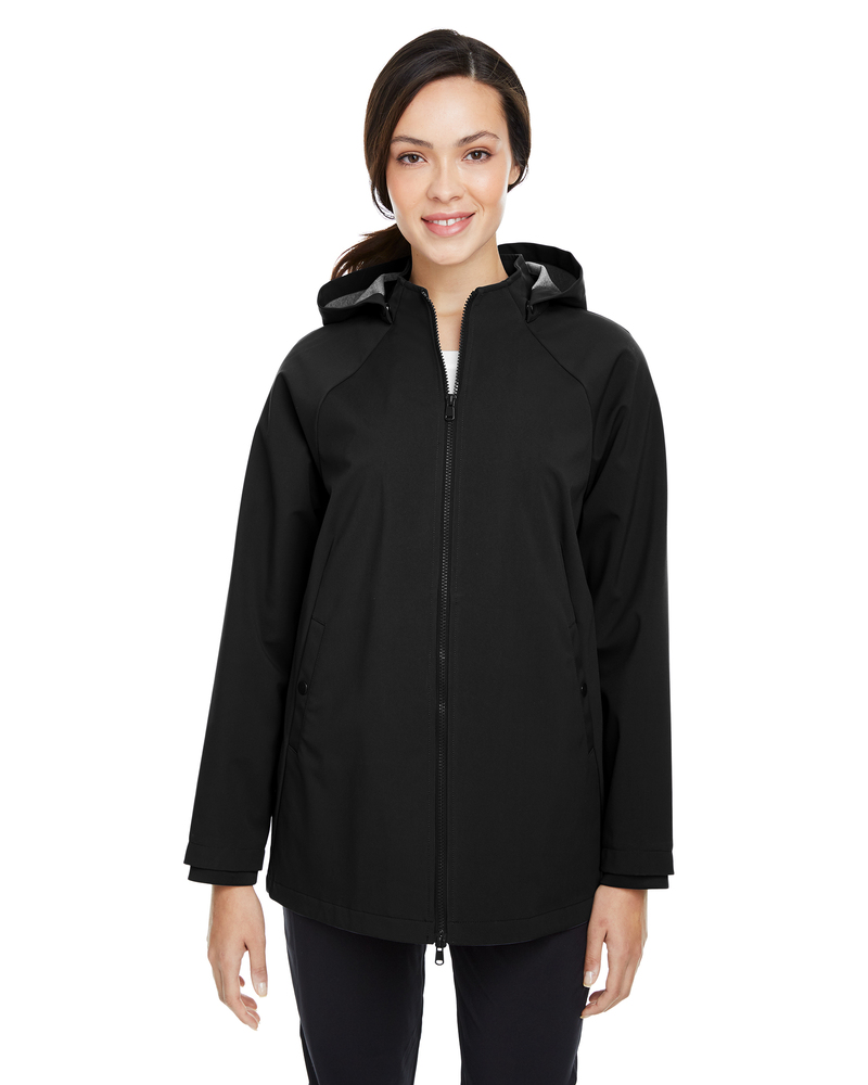 north end ne718w ladies' city hybrid shell Front Fullsize