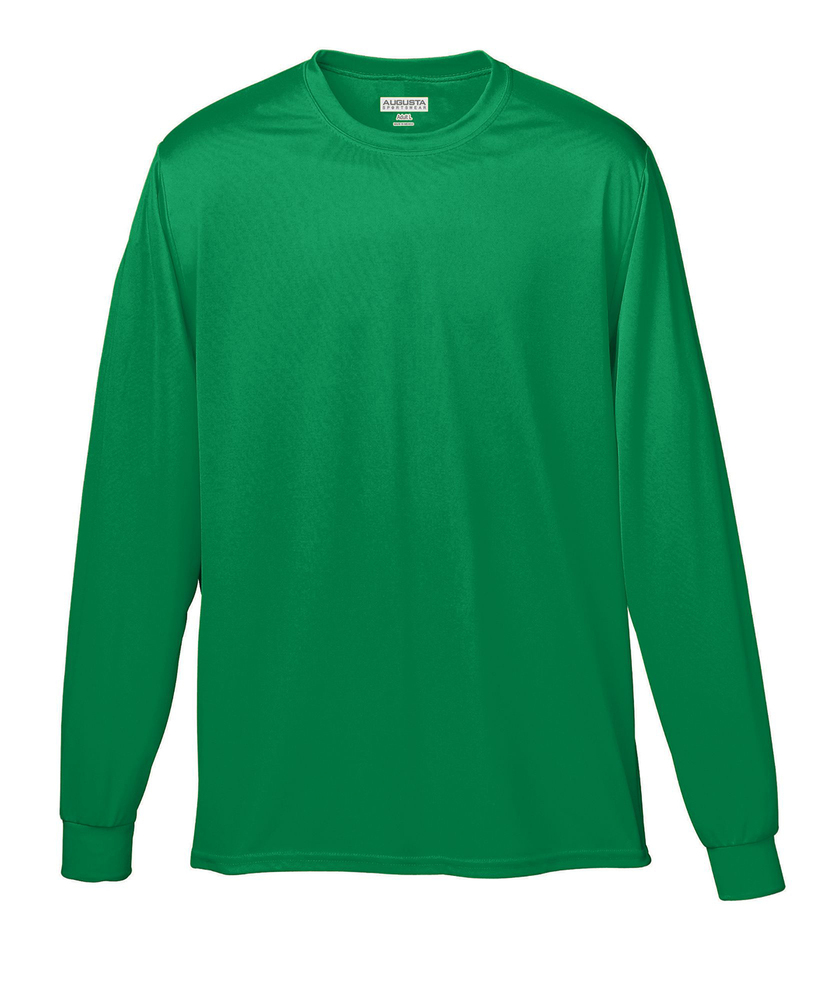 Augusta Sportswear 788 NexGen Wicking  Long Sleeve Tee Front Fullsize"