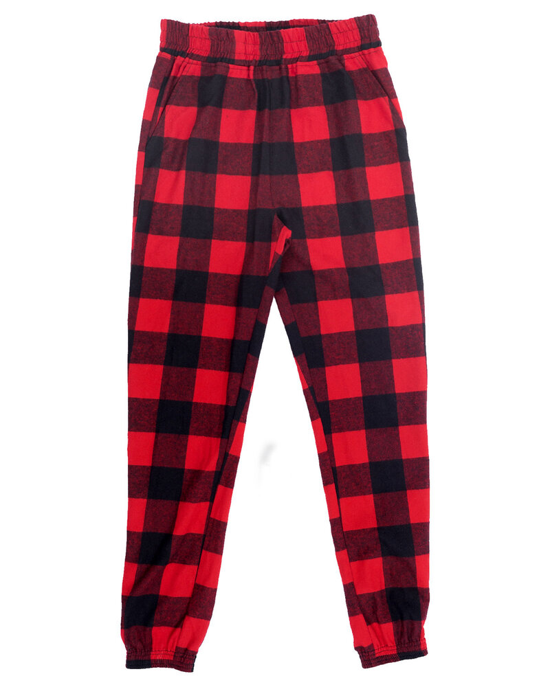 Burnside B4810 Youth Flannel Jogger Front Fullsize"