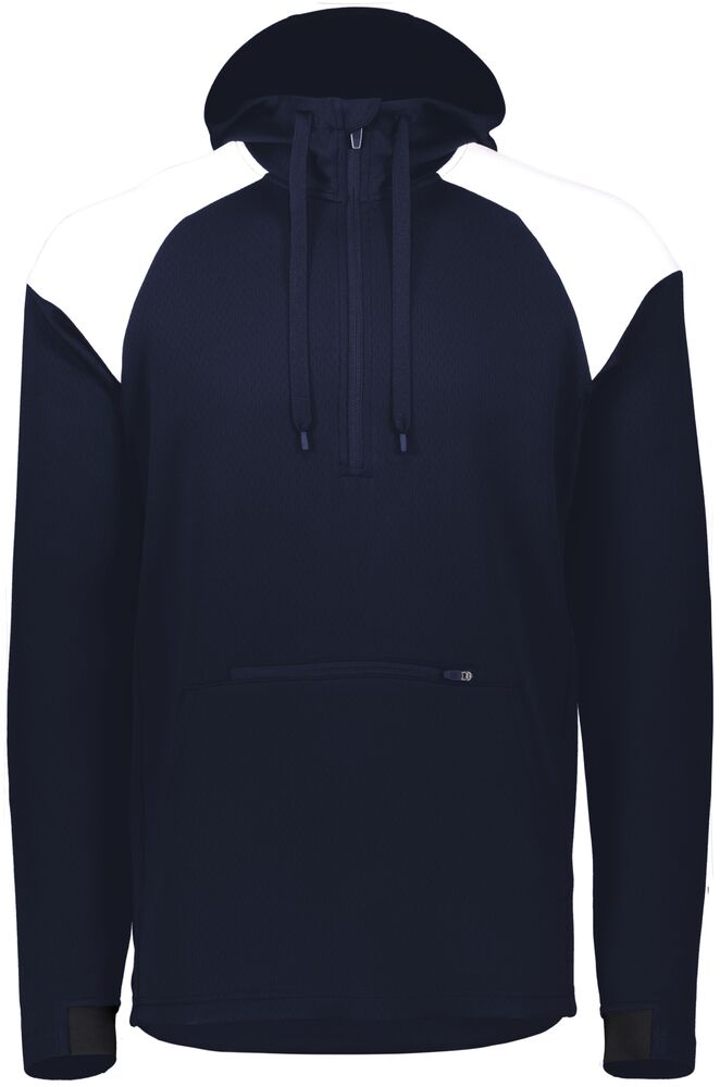 Holloway 222584 Limitless 1/4 Zip Hoodie Front Fullsize"