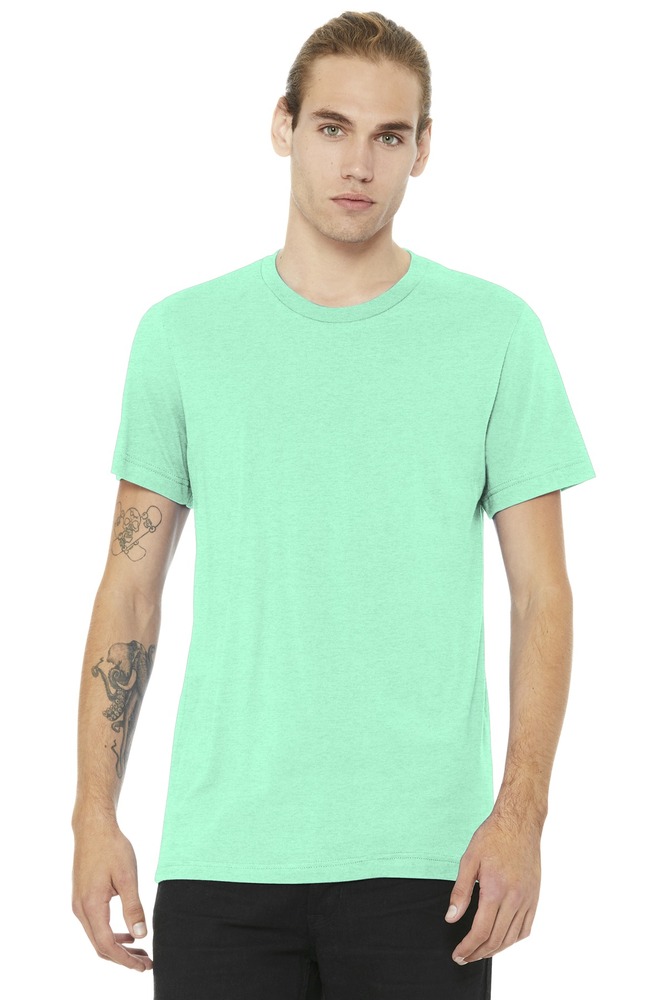 bella + canvas 3001cvc unisex heather cvc t-shirt Front Fullsize