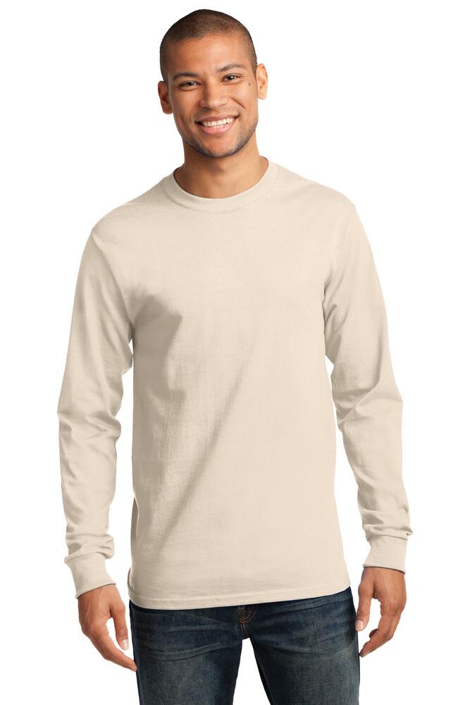 Port & Company PC61LS Long Sleeve Essential Tee Front Fullsize"