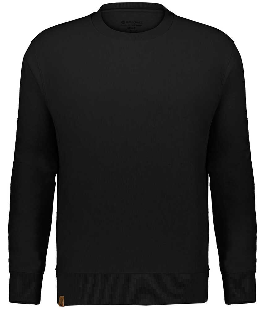 Holloway 222156 Classic Heavyweight Fleece Crew Front Fullsize"