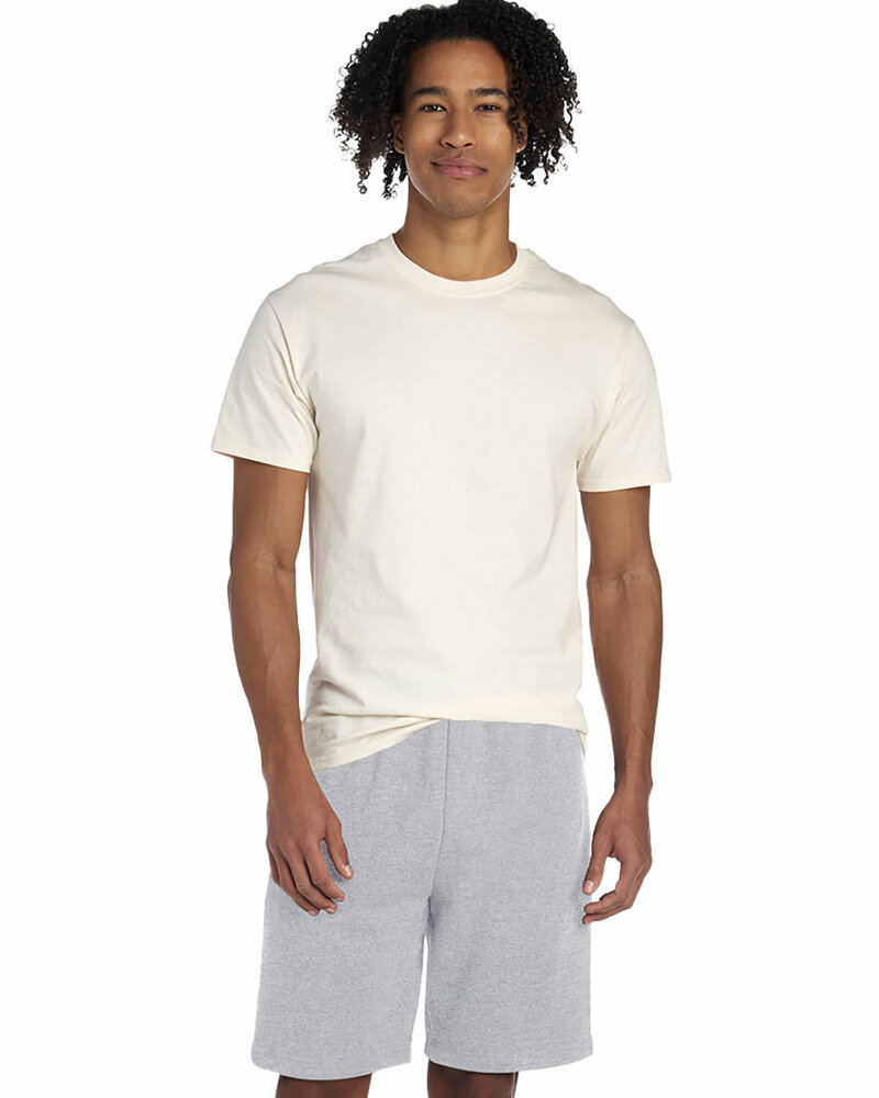 Jerzees 978MPR Adult Nublend® Pocket Sweat Short Front Fullsize"