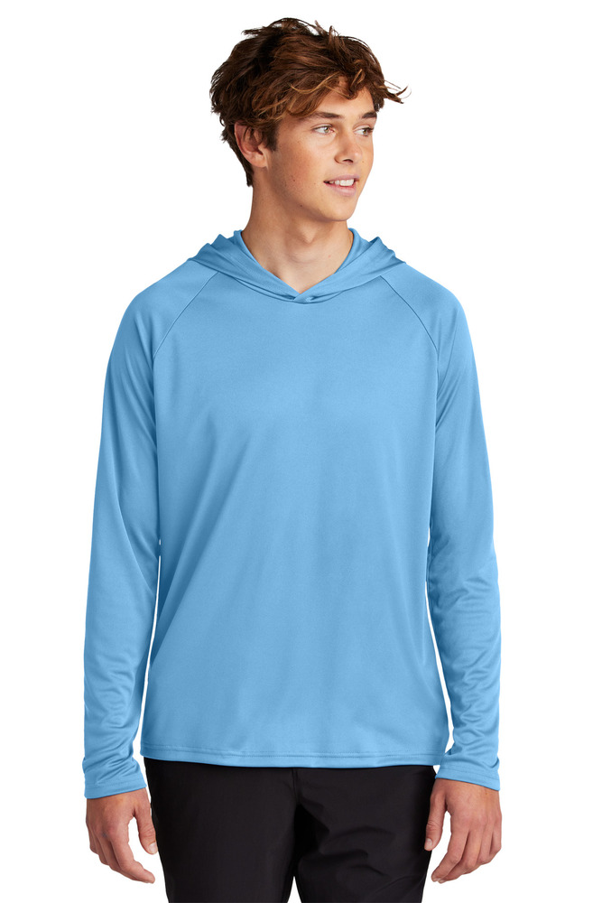 Port & Company PC380H Performance Pullover Hooded Tee Front Fullsize"