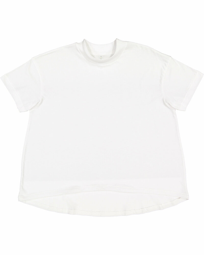 lat l3519 ladies' hi-lo t-shirt Front Fullsize