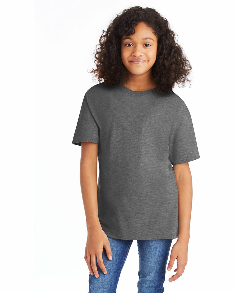 Hanes 498Y Youth Perfect-T T-Shirt Front Fullsize"