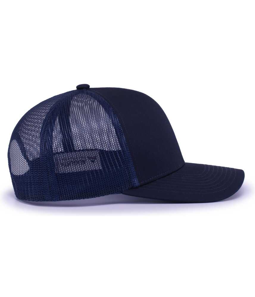 augusta sportswear 6114 6-panel trucker snapback cap Side Fullsize