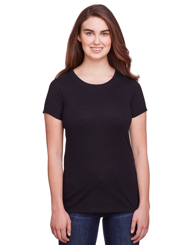 threadfast apparel 202a ladies' triblend short-sleeve t-shirt Front Fullsize