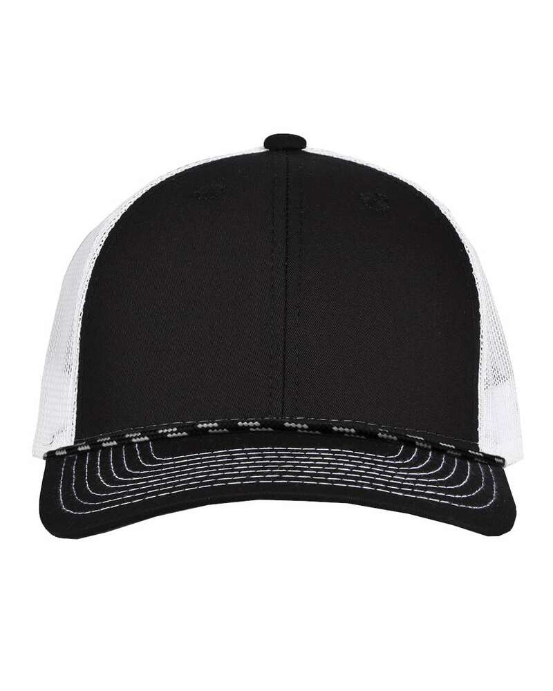 the game gb452r everyday rope trucker cap Front Fullsize