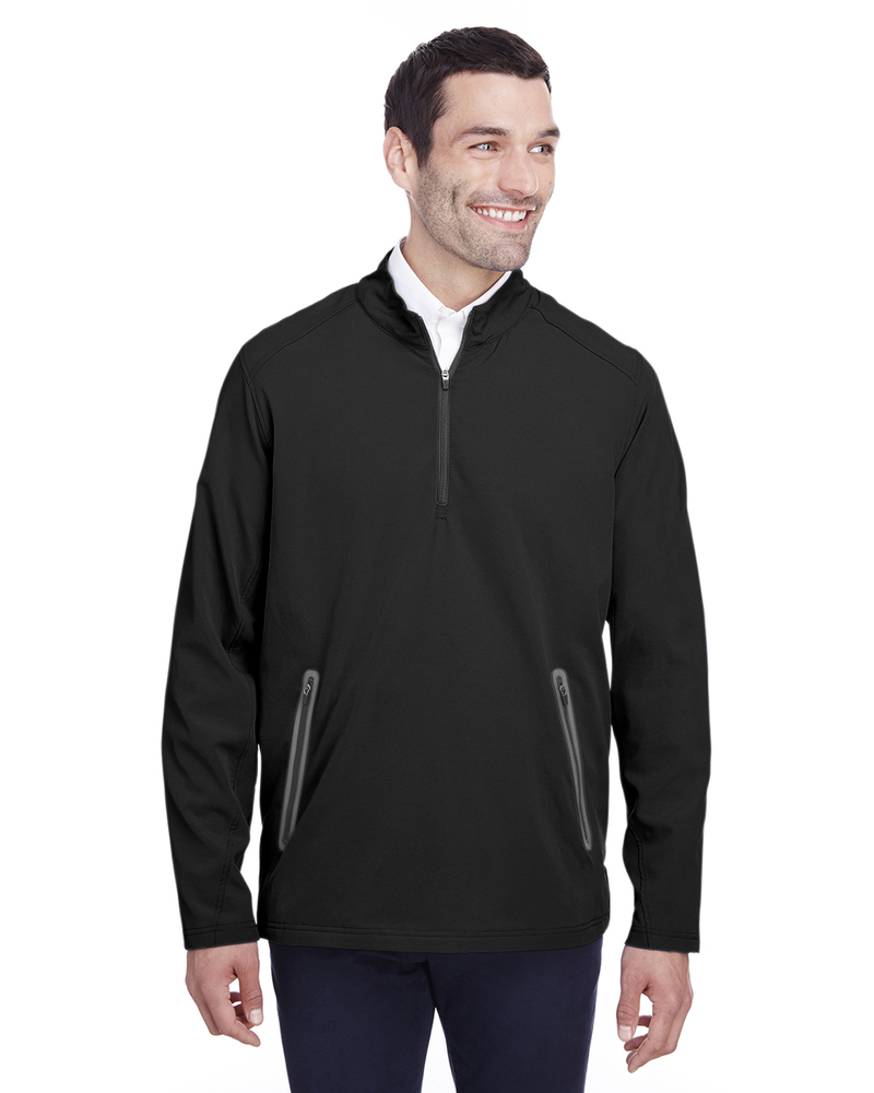 north end ne401 men's quest stretch quarter-zip Front Fullsize