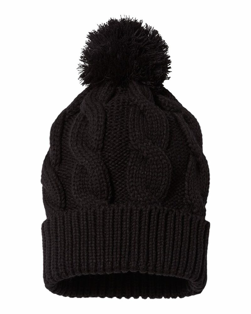 richardson 141r chunk twist cuffed beanie Front Fullsize