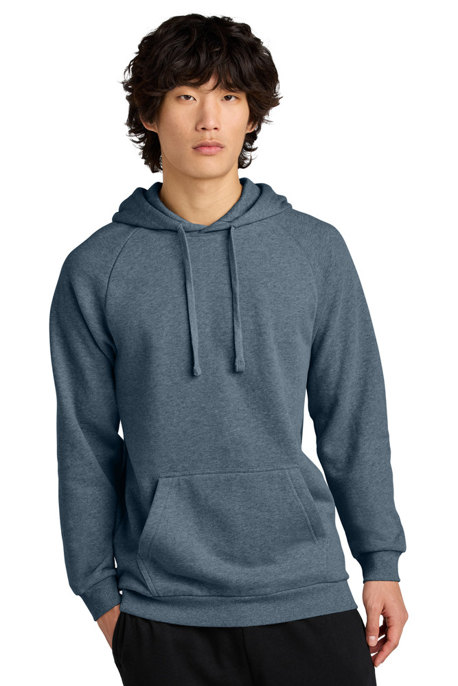 district dt7800 cloud fleece hoodie Front Fullsize