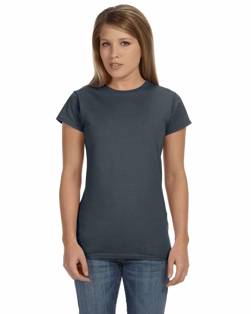 Gildan G640L Ladies' Softstyle® Fitted T-Shirt Front Fullsize"