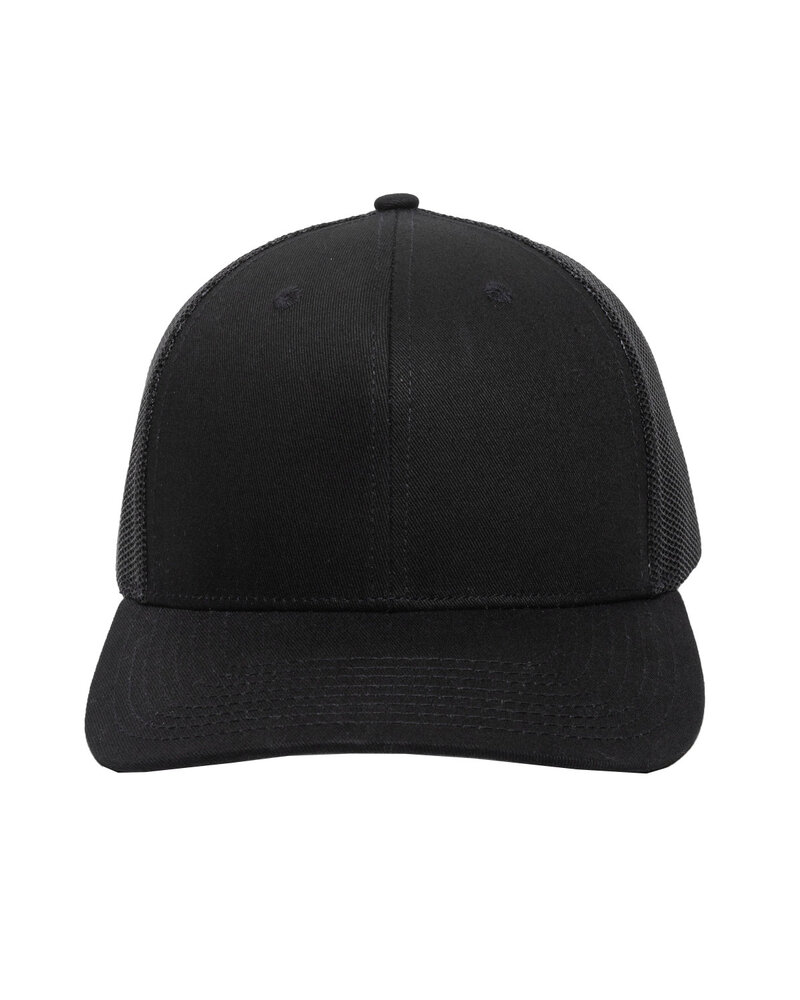 Outdoor Cap OC771 Structured Trucker With Solid Mesh Back Hat Front Fullsize"