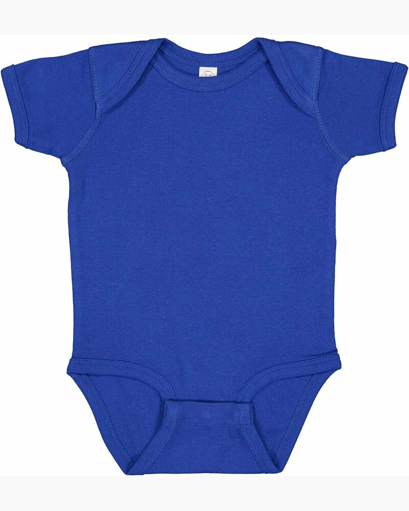 Rabbit Skins 4400 Infant Baby Rib Bodysuit Front Fullsize"